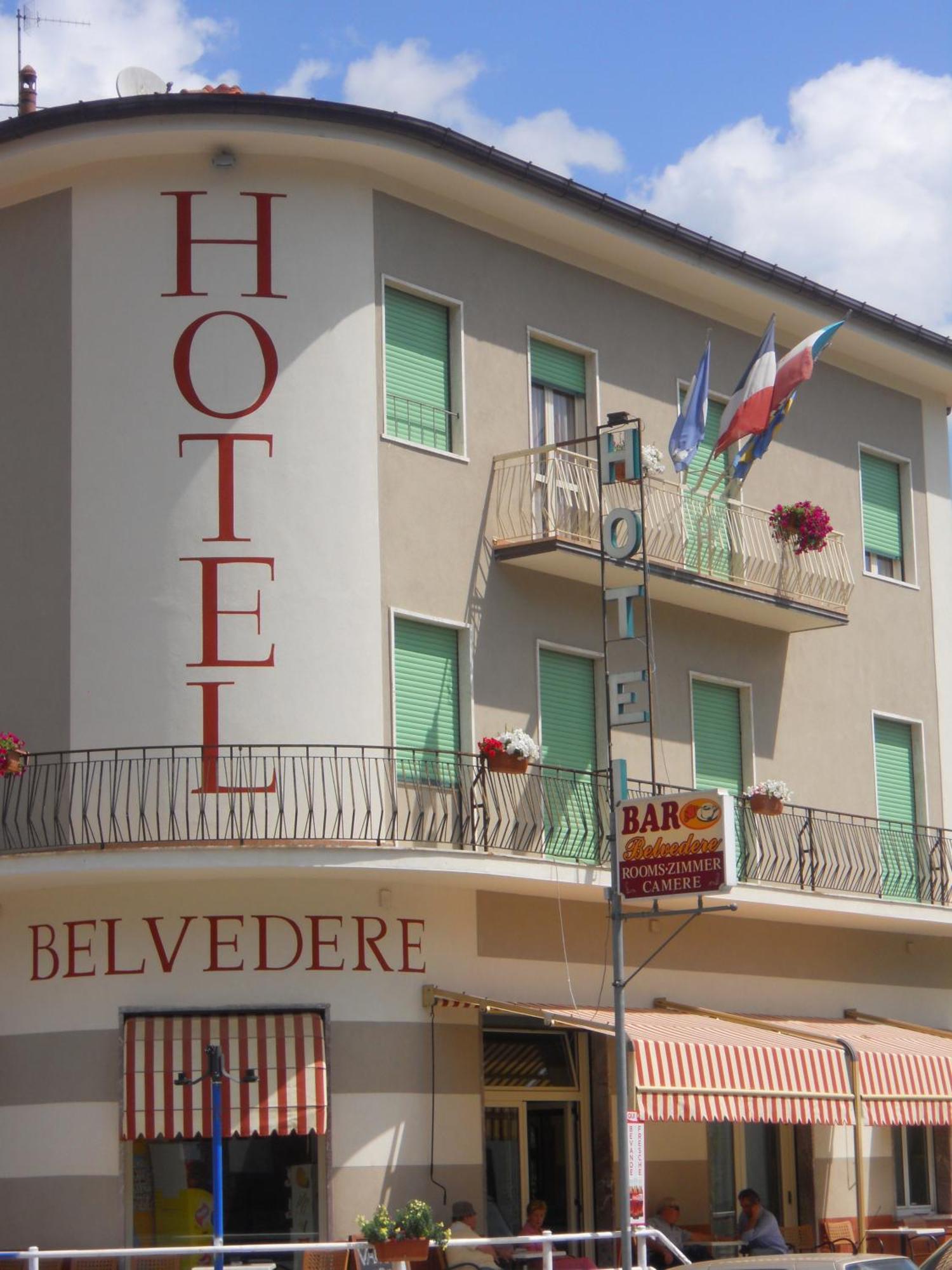 Albergo Belvedere Боргетто-ді-Вара Екстер'єр фото
